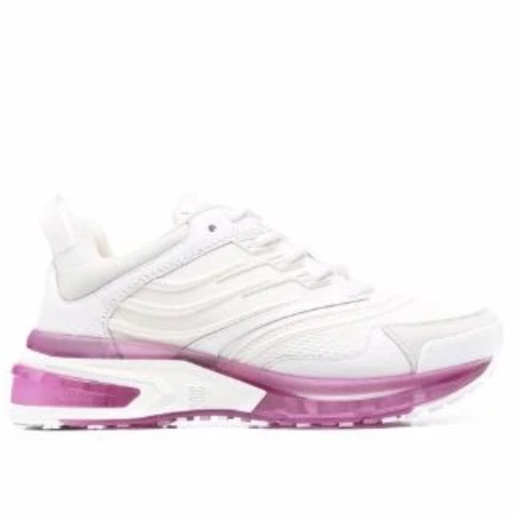 Givenchy Giv 1 Leather And Mesh Sneakers - Picture 1 of 16